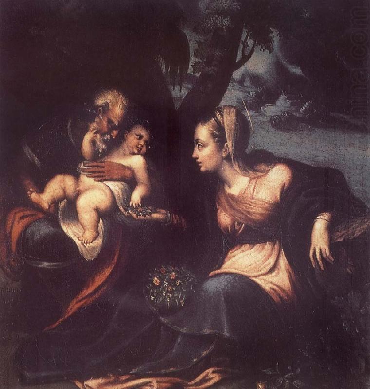 The Sacred Family, Sofonisba Anguisciola